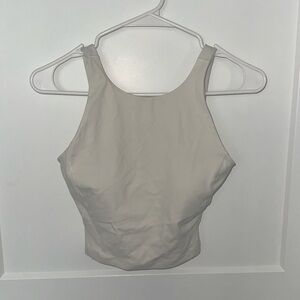Lululemon Align high neck tank top in color Bone